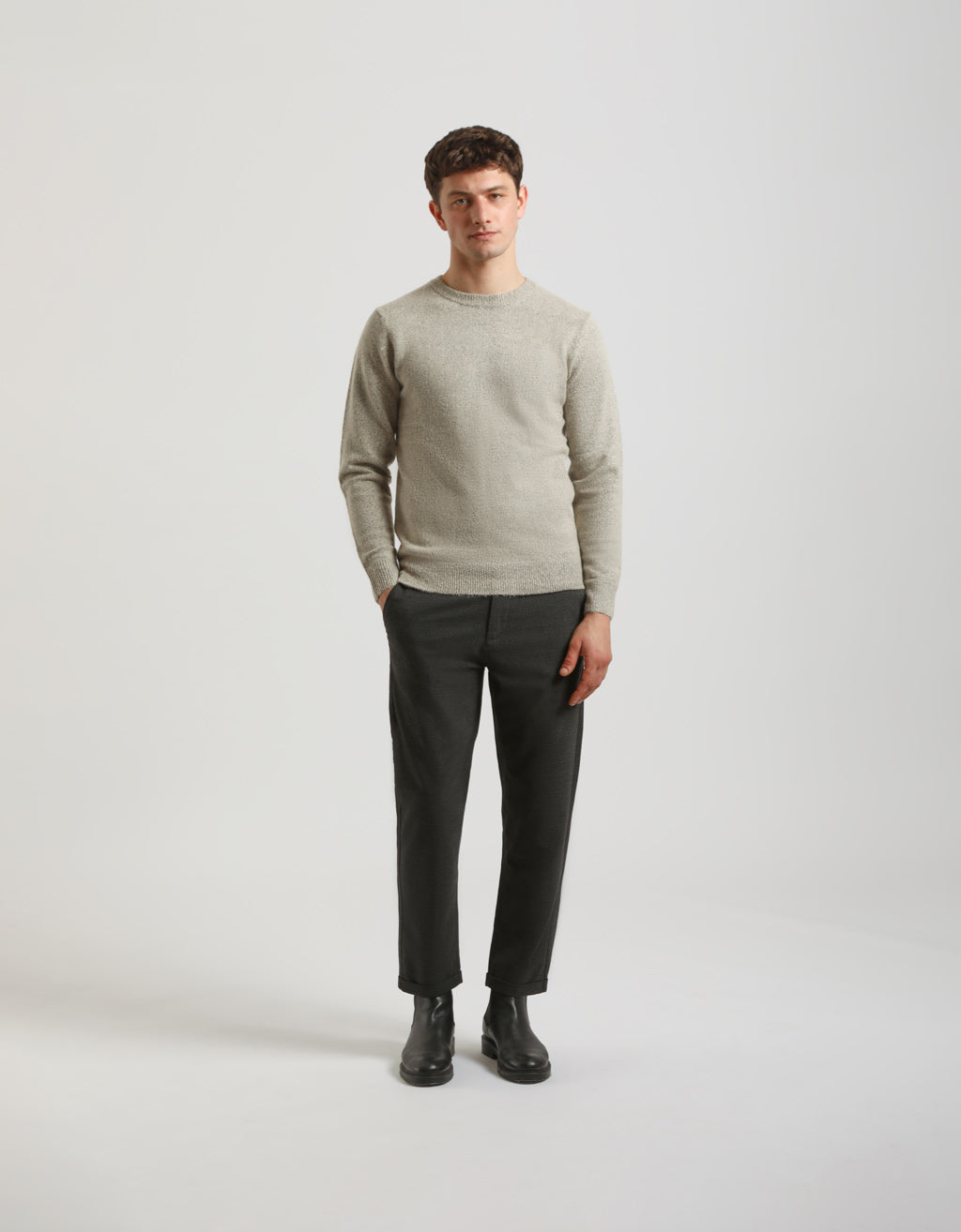 Pullover girocollo