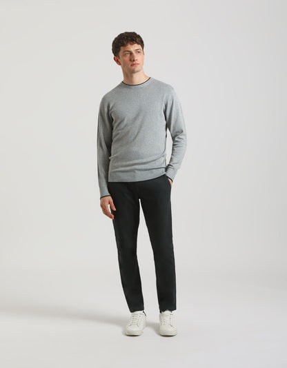 Maglia doppio collo basic