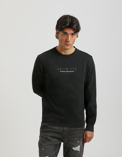 Felpa girocollo 100% cotone