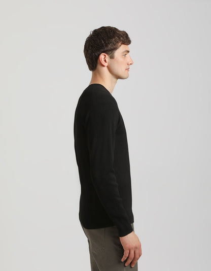 Maglia girocollo in viscosa