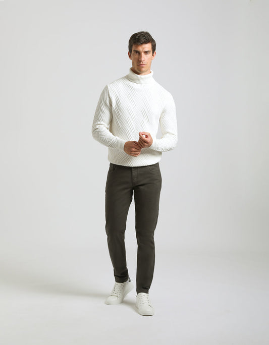 Pantaloni cinque tasche