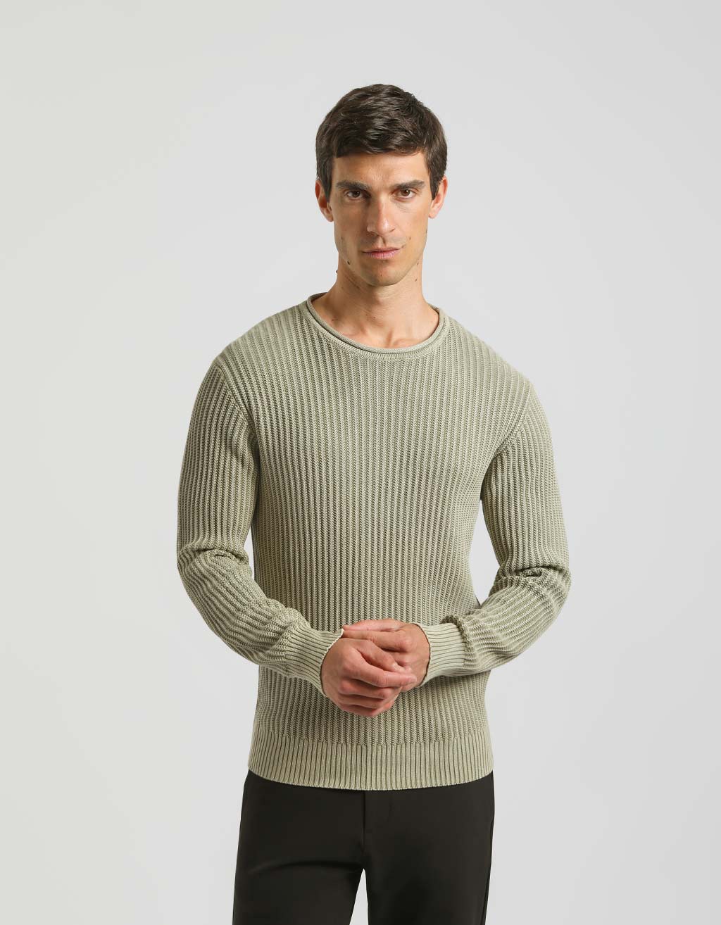 Maglia girocollo 100% cotone