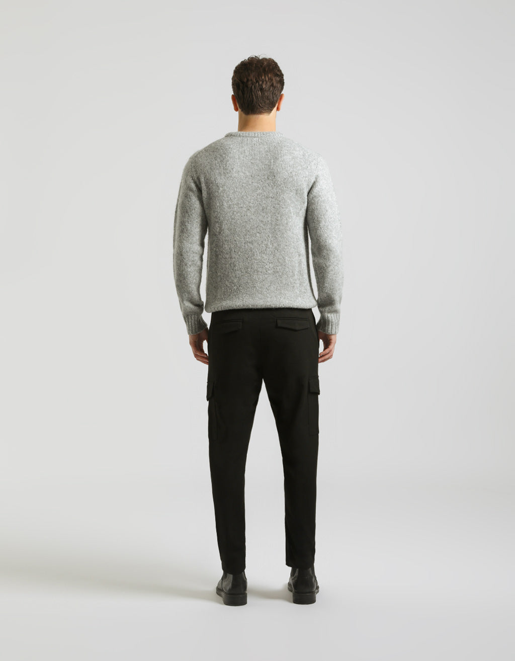 Pantaloni cargo in misto viscosa