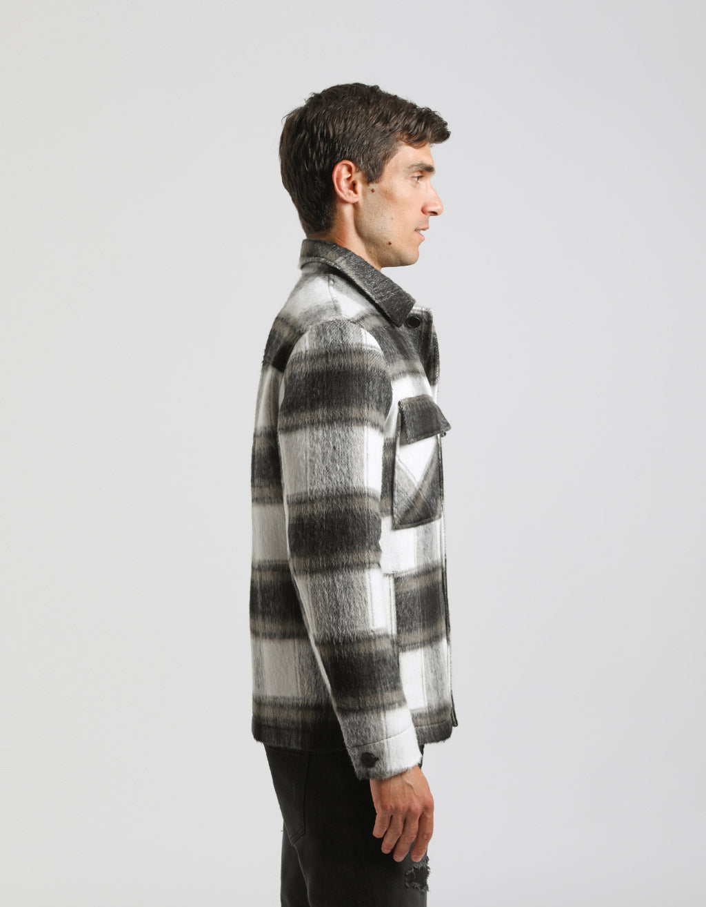 Giacca camicia a quadri