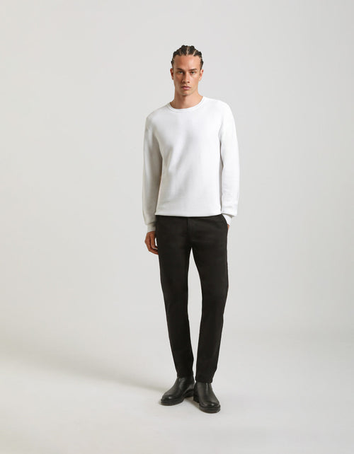 Pantaloni Chino con vita elastica