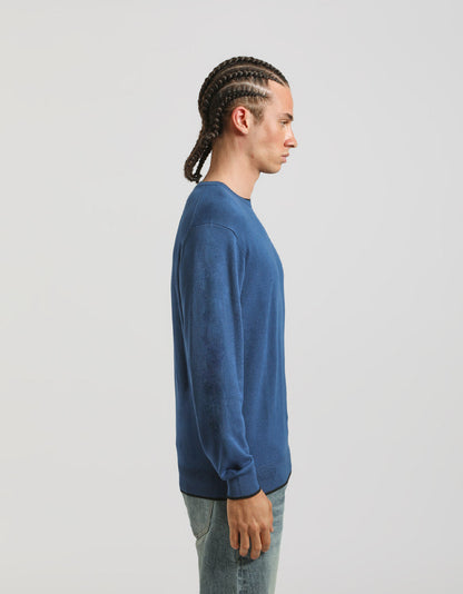 Maglia doppio collo basic
