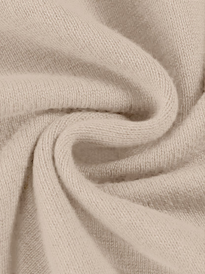 Maglione Girocollo In Maglia Tinta Unita
