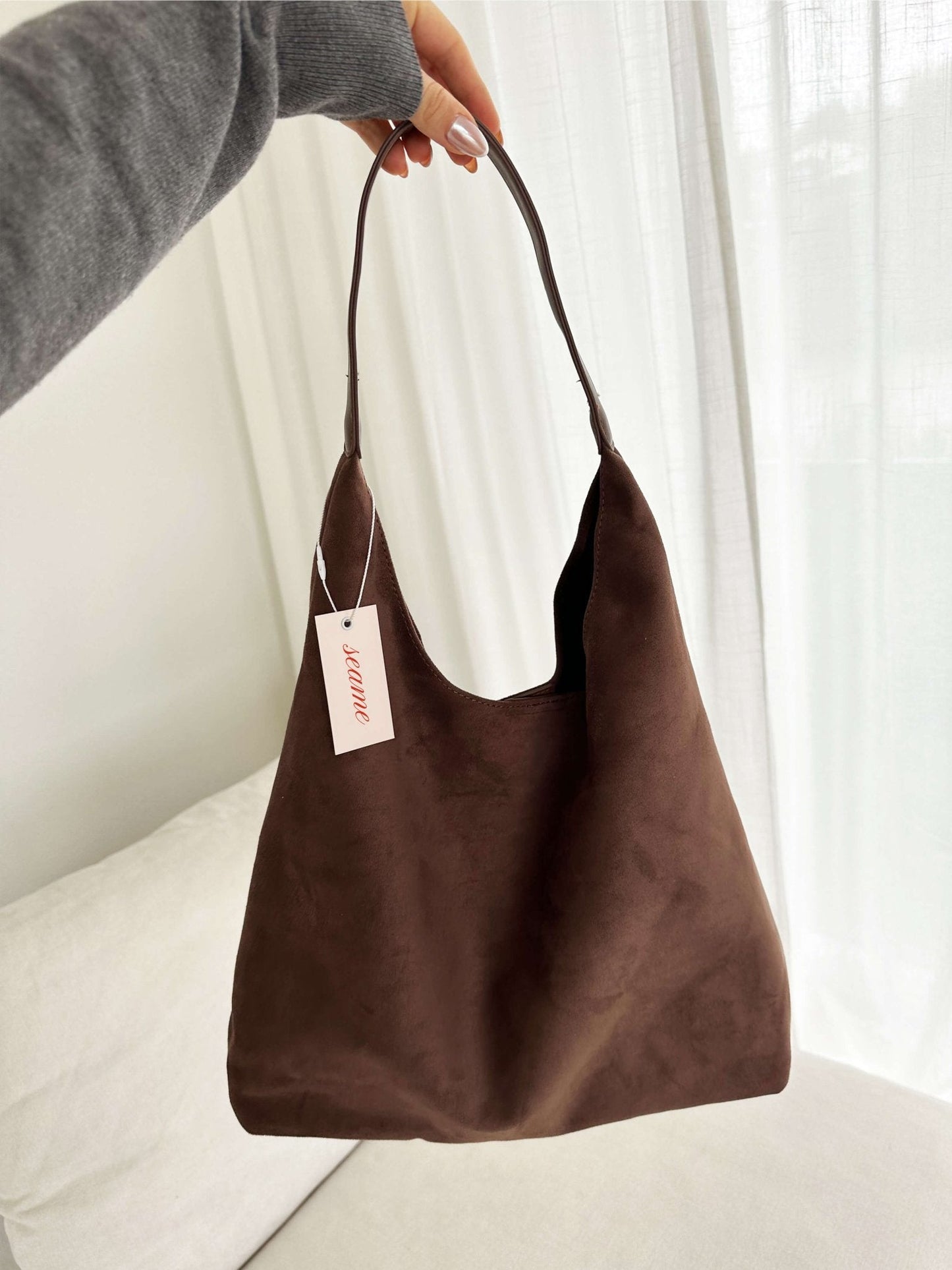 Jenna suede bag