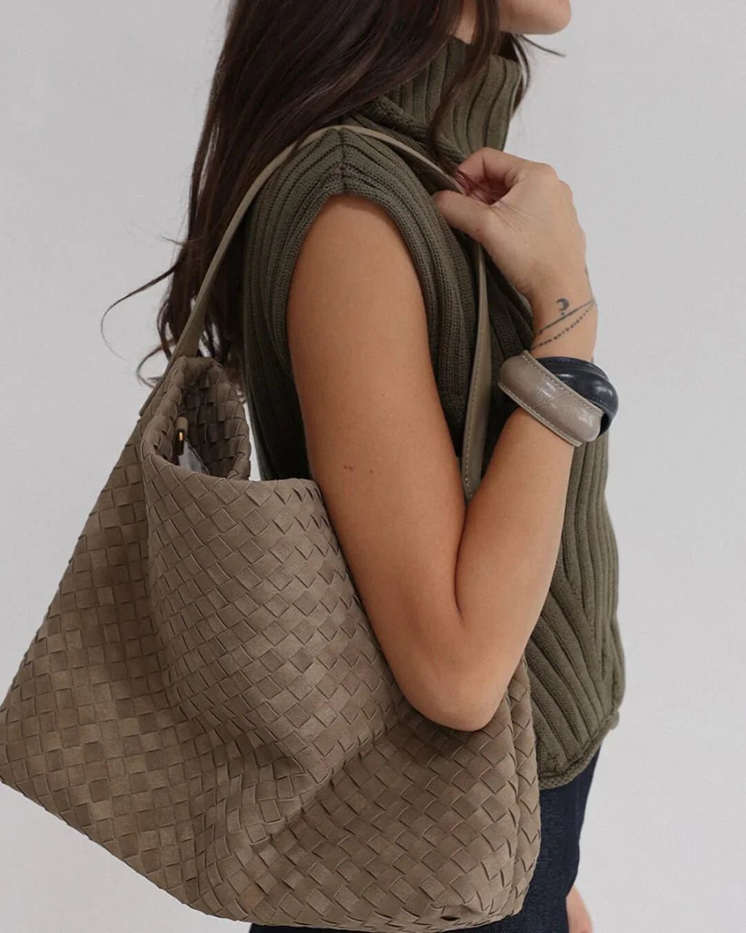 Marceline Suede Tote Bag