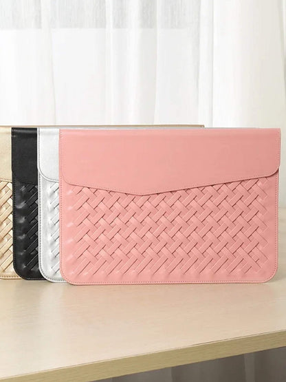 Nica Woven Laptop Bag