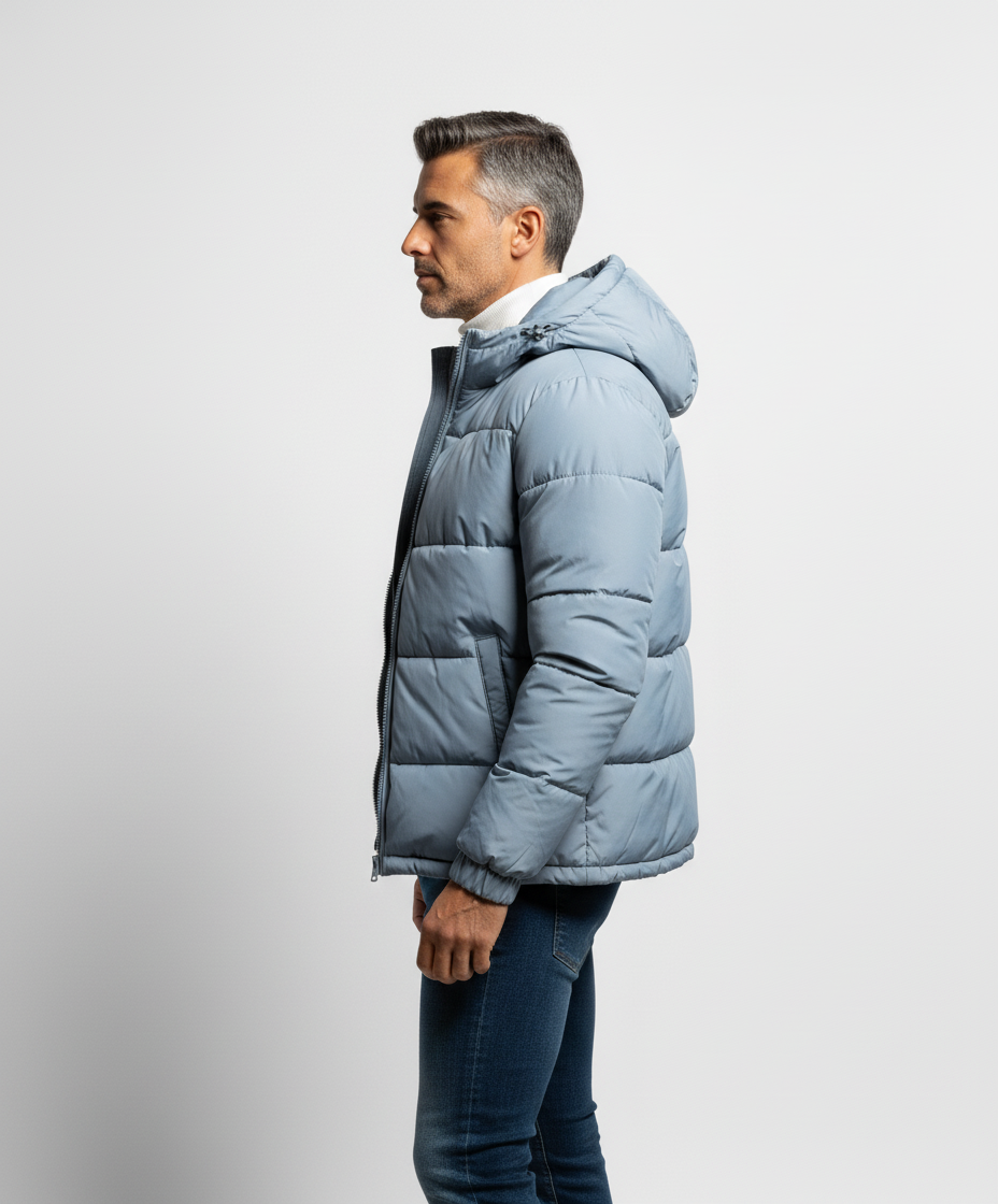 Giacca Casual Con Cappuccio